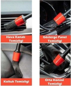 Resim Araba Detaylı Temizlik Fırça Seti - 