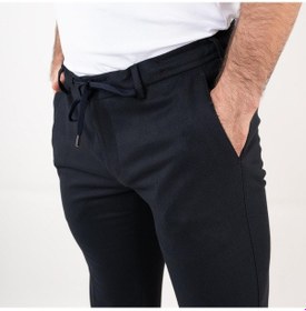 Resim Ecer Slimfit Beli Lastikli Erkek Pantolon 