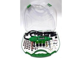 Resim Portek Mini Kalıpçı Gravür Oyma Taşlama Seti 300 Parça 180W ve 230v/50hz 