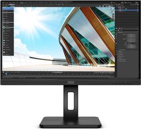 Resim Aoc 23.8" Q24P2Q 4ms 75hz HDMI,DisplayPort 2K Monitör 