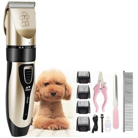 Resim Emtulife C5 Kırpık 10 In 1 Ayarlanabilir Şarjlı Kedi Köpek Tıraş Makinesi 