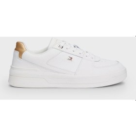 Resim Tommy Hilfiger Kadın Ayakkabı Fw0fw08076 Ybl Beyaz 