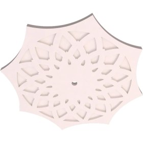 Resim Motifpiyer Lamba Tavan Göbeği-Sekizgen-egri-136-56cm-2 Adet 