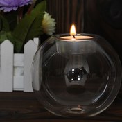 Resim 1 adet Şık Kristal Cam Mumluk ve Metal Taban - Düğünler, Tatiller ve Ev Estetiği için Romantik Masa Dekoru - Noel, Cadılar Bayramı, Sevgililer Günü ve Teklif Düzenlemeleri için Mükemmel 