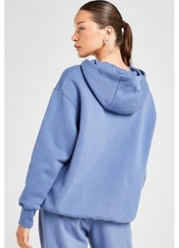 Resim Nike Sportswear Phoenix Ls Top Sweatshirt Blue Kadın Sweatshirt Mavi 