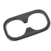 Resim Zrv Zr-v 2022 İçin Karbon Fiber Arka Su Bardağı Tutucu Kapağı Döşeme Çıkartmaları - Kaiyi 