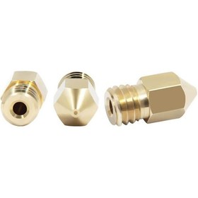 Resim Koodmax 3d Yazıcı Printer Mk8 Extruder 1.75mm / 0.6mm Baskı Kafası Pirinç Nozzle 