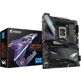 Resim Gigabyte Z790 AORUS PRO X WIFI7 Intel Z790 Soket 1700 DDR5 8266(OC) MHz ATX Gaming (Oyuncu) Anakart 