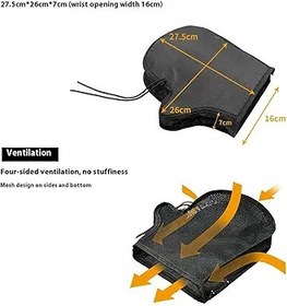 Resim kesurpae Motosiklet Eldivenleri Yaz Sürüş Ekipmanları Kaymaz Yalıtımlı Bisiklet Oxford Su Geçirmez Kuru Her Şey İşe Gidip Gelmek İçin Gerekli 