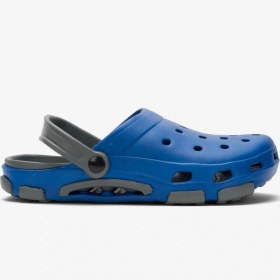 Resim Unisex Çift Tabanlı Ortopedik Hemşire Doktor Aşçı Laboratuvar Deniz Havuz Terliği Sandalet Mavi - Füme Mavi - Füme 