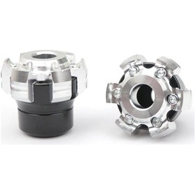 Resim 2 Adet Evrensel Motosiklet Aksesuarları Düşen Koruma Motosiklet Altın - Siyah 