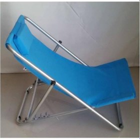 Resim Depolife Depolife Plaj Sandalye Koltuk Şelong Katlanır Yastıklı 5 Kademeli (458038763) 