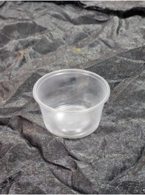 Resim Atölye Öğretmenim 100 adet Plastik kap kullan at sup kase k ( 7 cm çapında 4cm yükseklik) 