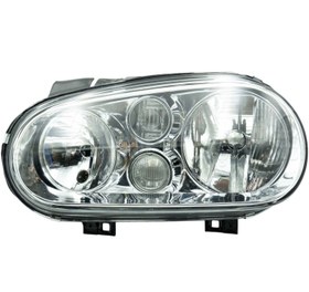 Resim Volkswagen Golf 4 (1J1) / Golf 4 Variant (1J5) / Golf 4 Cabrio (1E7) 1998-2004 Sisli Motorlu Sol Far 