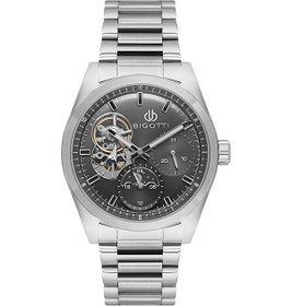 Resim Bigotti Erkek Kol Saati Esbg.b.10693-1 Metal Kordon 42 Mm Kasa Çapı Gümüş 