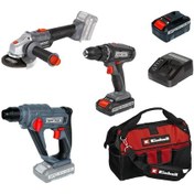 Resim Kraftixx By Einhell Akülü Kırıcı Taşlama Vidalama Set 