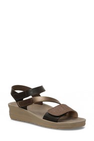 Resim Polaris 409106.Z6FX Bronz Kadın Comfort Sandalet 