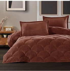 Resim Clasy Wellfsoft Tek Kişilik Yorgan Fluffy V10 Kiremit 