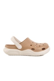 Resim WALKWAY Vizon-Beyaz Hafif Eva Taban Unisex Sabo Terlik Stella Z 