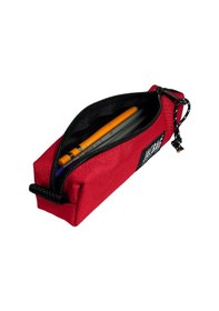 Resim Jacbag Prizma Jac Tek Bölmeli Kırmızı Kız Çocuk Kalemlik Çok Renkli 