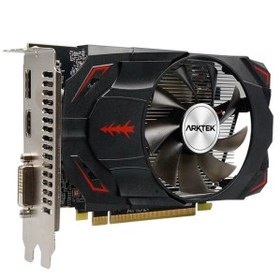 Resim Arktek RX550 4gb Gddr5 128BIT (Vga-Dvı-Hdmı) Tek Fan Ekran Kartı AKR550D5S4GH1 