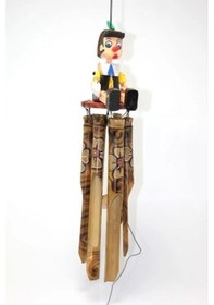 Resim Buğz Pinokyolu Bambu Çan 60 Cm 