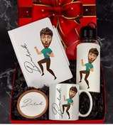 Resim Ejoya Kişiye Özel Karikatür Tasarım Hediye Paketi 96629 