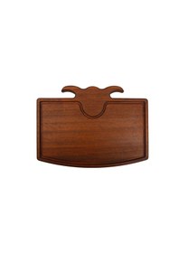 Resim Boynuzlu Tahta 27x35cm Kahverengi 