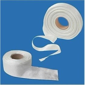 Resim Site Hırdavat Cam Elyaf Şerit Egsoz Sargısı Yanmaz Amyant 25X2MM - 5 Metre 