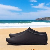 Resim SOSYETEZGAHI Unisex Alt Tabanı Kalın Taşlık Alana Dayanıklı Kaymaz Taban Deniz Plaj ve Yürüyüş Ayakkabısı Patik 