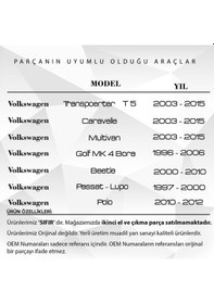 Resim Volkswagen Transporter T5 Için Kolçak Alt Kapağı Ve Mandalı-Gri (541492729) 