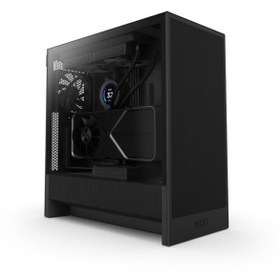 Resim Nzxt H5 Flow 2024 CC-H52FB-01 2 Fanlı Atx Bilgisayar Kasası - Siyah 