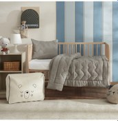 Resim Karaca Home Bebek Arden Yastık Yorgan Seti Gri 