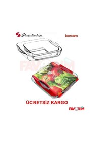 Resim Paşabahçe 2’li Kare Fırın Tepsisi Borcam 159028 