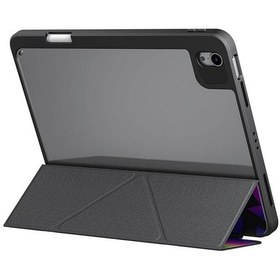 Resim İpad Air 13 2025 Kılıf Skinarma Holografik Arkası Şeffaf Çıkarılabilir Magnetik Kira Kobai Colorful 