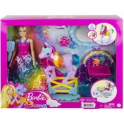 Resim GTG01 Barbie, Bebek ve Tek Boynuzlu At, Dreamtopia Hayaller Ülkesi 