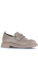 Resim Bueno Shoes Gri Deri Kadın Loafer 01WZ4000 01WZ4000 