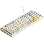 Resim Maiyame T-wolf T50 Mekanik Klavye 96+1 Tuş Kablolu Oyun Klavyesi Yüksek Kaliteli Abs Çift Renkli K Klavye 