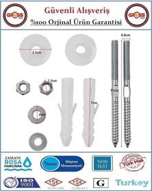 Resim Lavabo Montaj Vida Seti - 