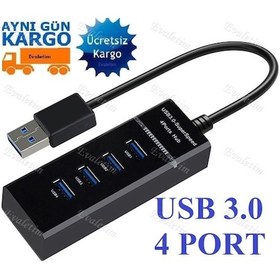 Resim 4 Port Usb 3.0 Çoğaltıcı Çoklayıcı Hub 4360P Çoklama Çoklu Cihaz 