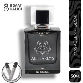 Resim CARLOTA Royal ALTHARLY'S Erkek Parfüm 50 ML Eau De Parfum Kalıcı Lüks Koku 