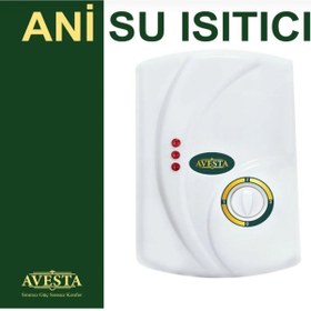 Resim Avesta Lunaris Elektrikli Premiun 7 EmniyetliŞohben Ani Su Isıtıcısı 