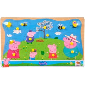 Resim Simba Eichhorn Peppa Pig Pin Puzzle - İlkbahar 109265710 