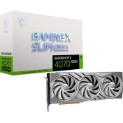 Resim MSI VGA GEFORCE RTX 4070 SUPER 12G GAMING X SLIM WHITE RTX4070S 12GB GDDR6X 192B DX12 PCIE 4.0 X16 (3XDP 1XHDMI) 