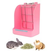 Resim Maiyame Kemirgenler İçin Pratik Yemlik: Plastik Çim Sepeti, 18x14x9cm, Doğal Beslenme Ortamı Sağlar 