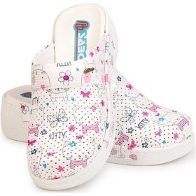 Resim Kitty Desenli Sabo Terlik (468054612) Çok Renkli 