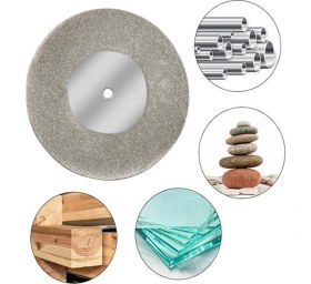 Resim Depomega 8 Parça Elmas Testere Ahşap Cam Plastik Gravür Dremel Uç Set 