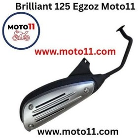 Resim Kuba Brilliant 125 Egzoz Moto11 