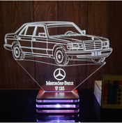 Resim Lamp Mercedes, Araba, Kişiselleştirilmiş 3d Lamba 