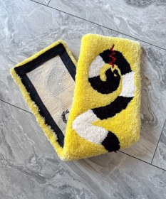 Resim Snake Handtufted Duvar Halısı 